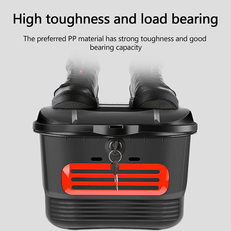 Outdoor Riding With Lock Basket Bicycle Storage Basket Electric Scooter And Bicycle Front Basket