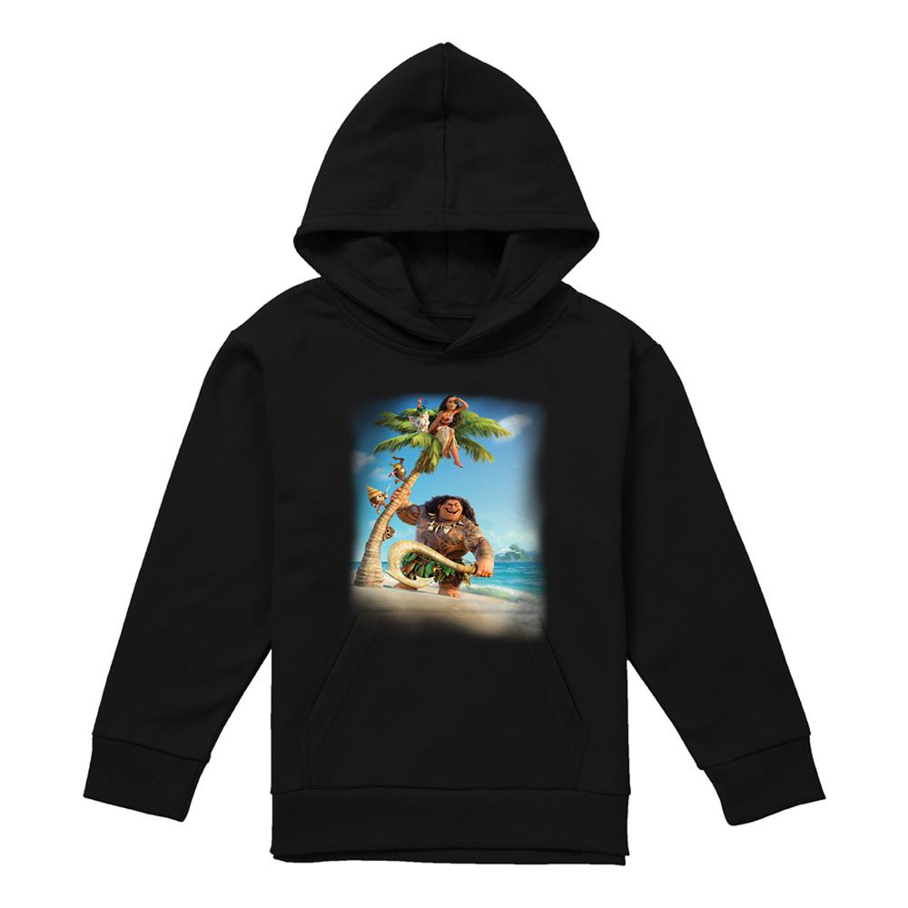 Moana Childrens/Kids Poster Hoodie