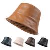 Sheep Skin Big Head Circumference Bucket Hat Women Spring and Autumn Bucket Big Face Round Face Patty Pattern