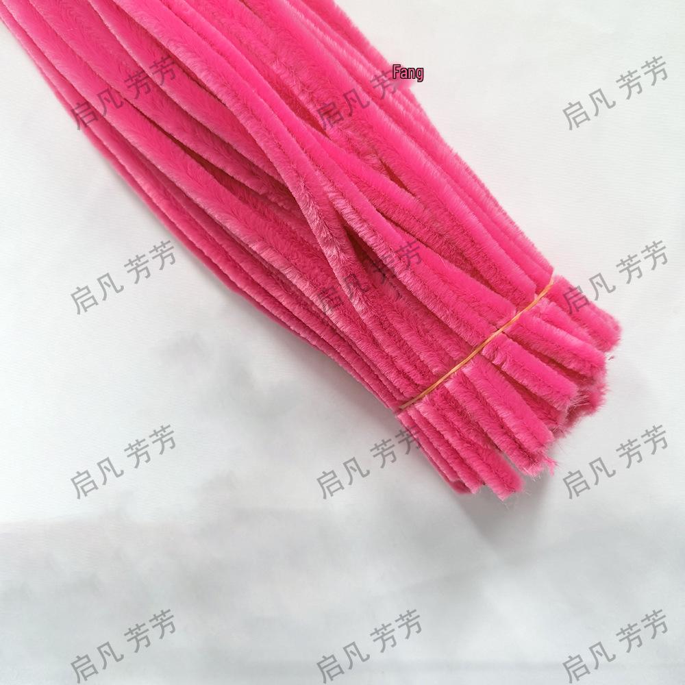 8mm Macaron Color Encrypted Twist Ties Chenille Stems for DIY Toys