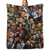 Robert Throw Blanket Stylish Warm Blanket for Living Room Bedroom