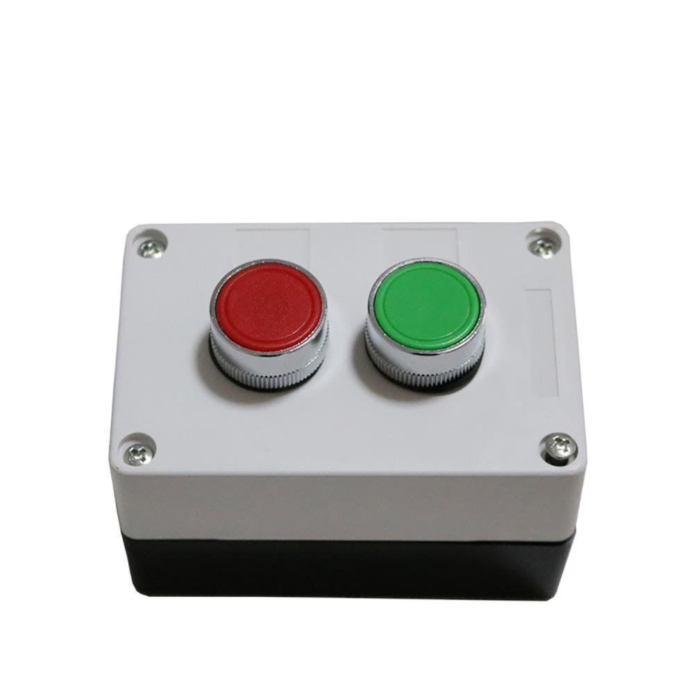 1× Start Stop Push Button Station Switch Remote Motor Solenoid Button Switch Box
