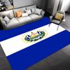 1pc flag of El Salvador Entrance Mat, Non-Slip Mat Area Rug,Room Decor, Outdoor Decor, Kitchen Rug,Doormat - Machine Washable, Easy to Clean