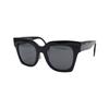 Classic Check Modern Ladies Holiday Travel Sunglasses Women's Black/Black Leg