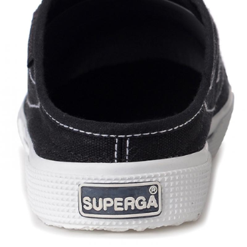 Superga S7112mw951 Superga 3061 Стежка Mule Черный Белый