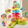 Activity Toy Ball Rolling Track with Balls Early Learning Run Ramp Drop Roll Tower
