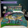 Marsupilami anime style Pattern Bedding,Quilt Set Quilt Cover Pillowcase Home Birthday Gift (1*duvet cover+2*pillowcase,without core)ZSJT0917309