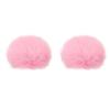 PATIKIL Fur Microphone Wind Shield, 8mm X 62mm, Microphone Cover, Windscreen for Indoor and Outdoor Microphones, Pink, 2 Pieces
