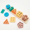 Высококачественный Геометрический Высококачественная Форма Высококачественный Цвет Молодежь Высококачественный Деревянный Высококачественная Головоломка Высококачественные Наборы для Игр Монтессори