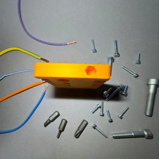 Измерительный инструмент для винтов и проволочных калибров Yousheng, точный стандартный двухсторонний 3D-печатный калибр PLA, инструмент для измерения толщины гаек и болтов