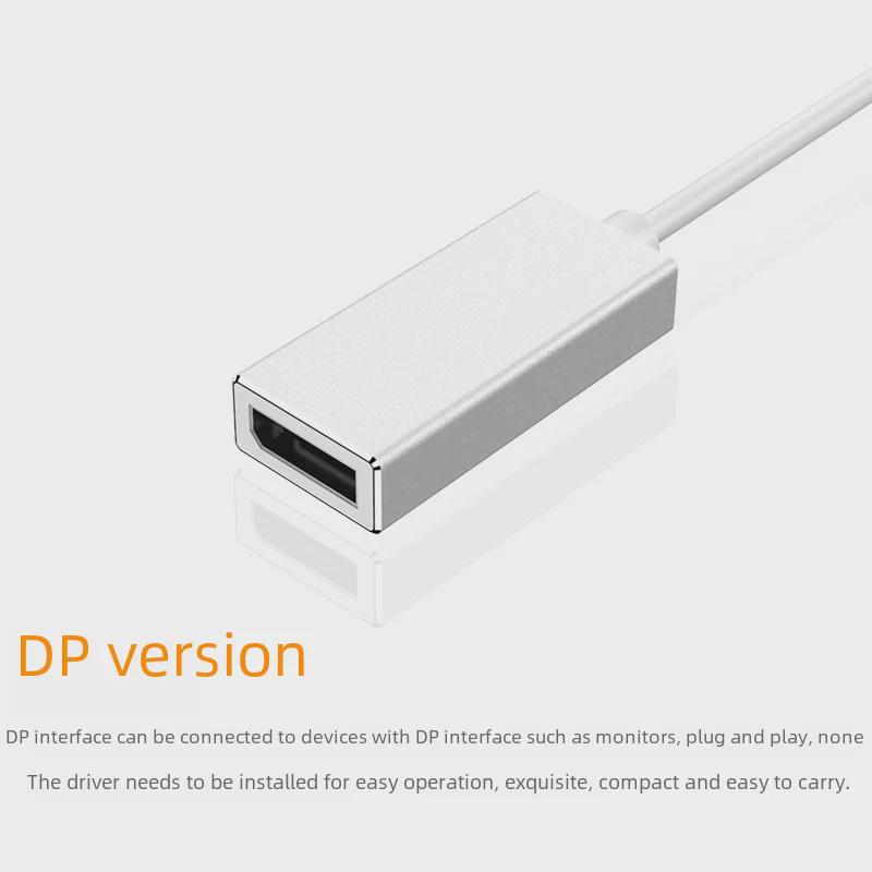 Адаптер Multi-Port Type-C to HDMI/VGA/DVI/DP для внешних дисплеев