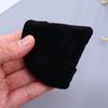 Mini Triangle Velvet Facial Face Puff Cosmetic Makeup Cotton Satin Puffs Sponge