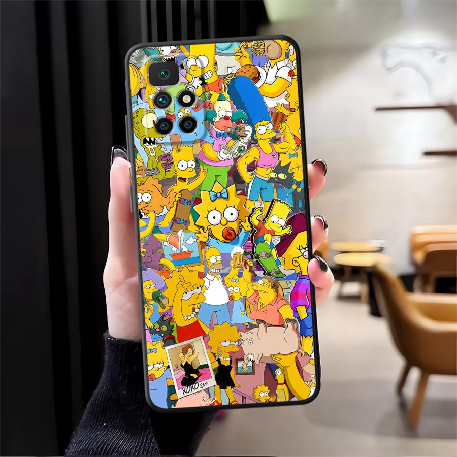 Case for Xiaomi Redmi 9T 12 12C K40 K50 Gaming 10 A1 A2 Plus 9A 9C K60 A5 13C Funda Phone Cover The S-simpsons
