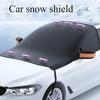 NEW Windshield Cover Car Snow Cover Car Windshield Cover Snow Protector Ice Blocked Front Window Protector Exterior Accessories