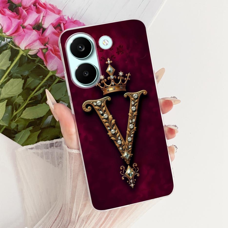 Чехол для Xiaomi Poco X8 Pro Новый Роскошный Чехол с Буквами Мягкий Тонкий Чехол для Телефона Для Xiaomi Poco X8 Pro Max PocoX8 Pro 5G Чехлы Бампер