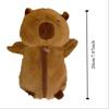 Большая вместимость Capybara плюшевая сумка для ручек Animal Doll Capybara плюшевая сумка для карандашей Student