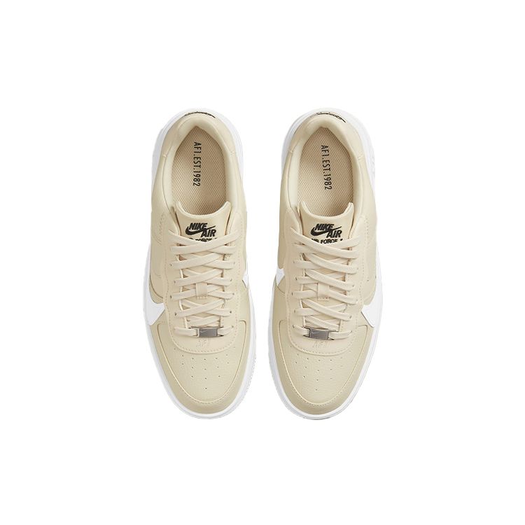 Nike Air Force 1 PLT.AF.ORM Fossil Женские кроссовки Cream Sail Summit-White DJ9946-200