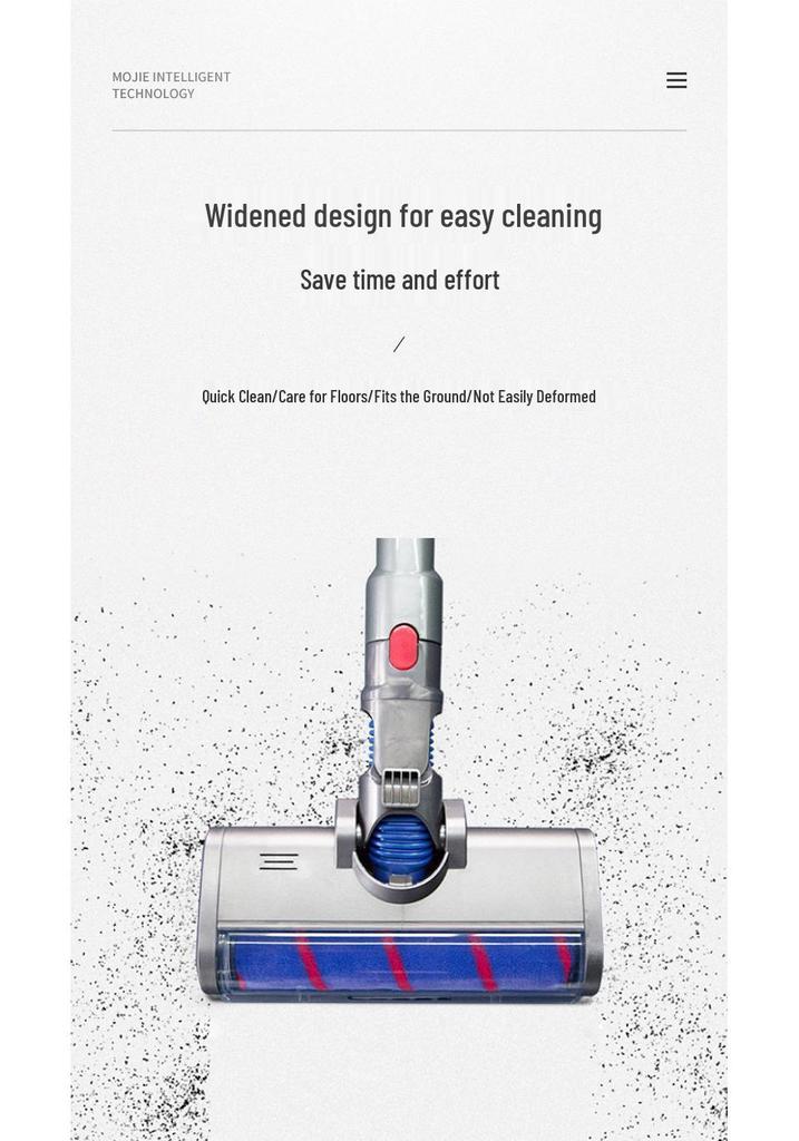Мягкая насадка-щетка с электроприводом для пылесосов Dyson V6/V7/V8/V11