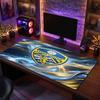 Большой коврик для мыши с принтом футбольного клуба Leeds United, противоскользящий расширенный игровой коврик для стола для офиса и дома