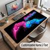 Game Controller Theme Customized Mouse Pad Personalized Print Name Text Desk Mat For Home Office Table Decor