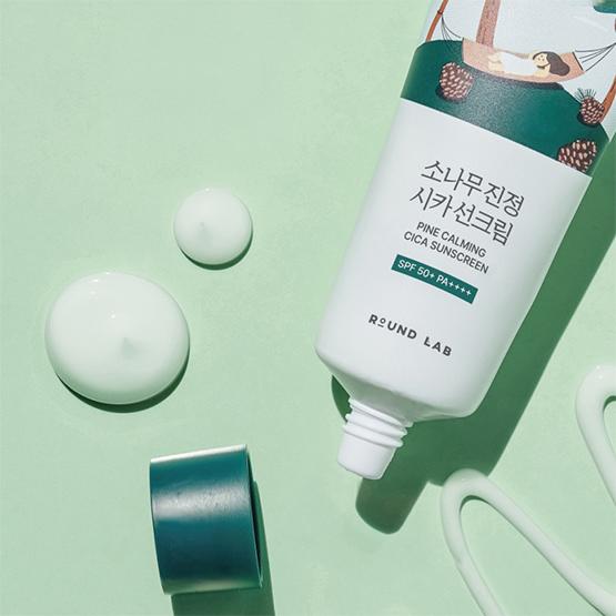 ROUND LAB Солнцезащитный крем Pine Calming Cica SPF 50+ PA++++ 40 мл