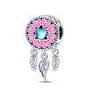 S925 Silver 925 Silver Flower Butterfly Pendant Beaded Bracelet Necklace DIY Jewelry Making Kit