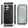 Ударопрочный Броня для Магнитного Чехла Для Для Samsung Galaxy S26 S25 S24 S23 Ultra Plus 360° Поворотная Подставка Задняя Крышка