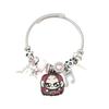 Korean Pop DIY Bracelet Anime Inspired Bracelet Adjustable Stretch Bracelet with Cute Charms Gift for Fans Men Women