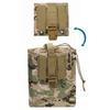 MOLLE Roll-Up Dump Pouch, 600D Reinforced Nylon, Foldable with Belt Loop (Multicam)