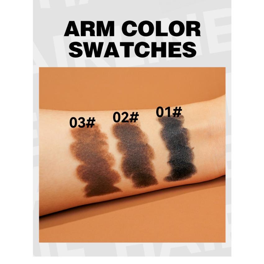 Двухсторонний карандаш для волос с головкой-щеточкой, многофункциональный карандаш для отбеливания и придания дополнительного цвета