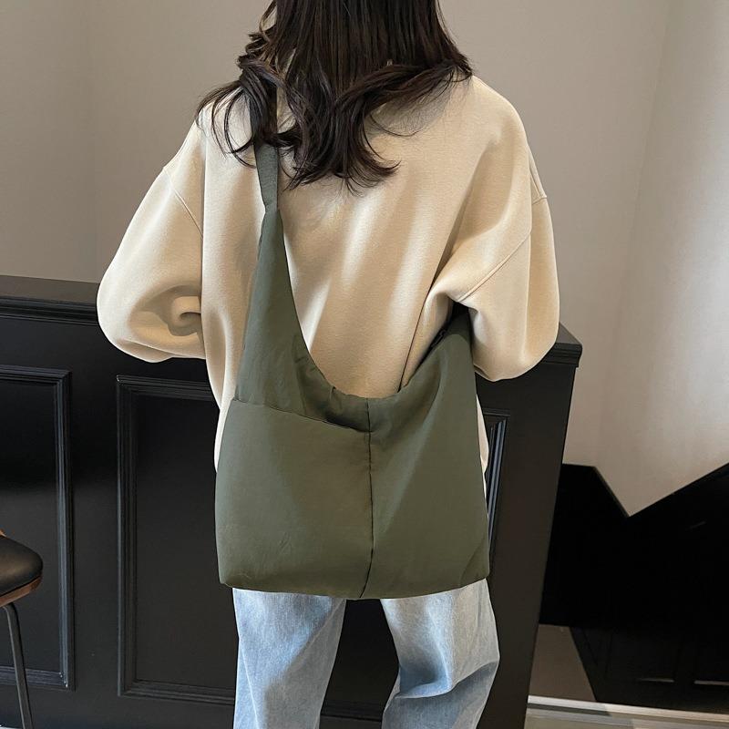 Популярные сумки женские новые модные сумки из текстурированной ткани сумки-тоут большой вместимости для поездок на работу сумки через плечо