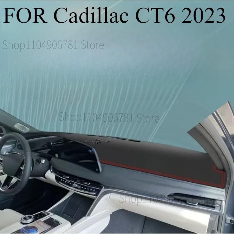 FOR Cadillac CT6 Car Dashboard Avoid Light Cover Anti-UV Mat Non-Slip Carpets