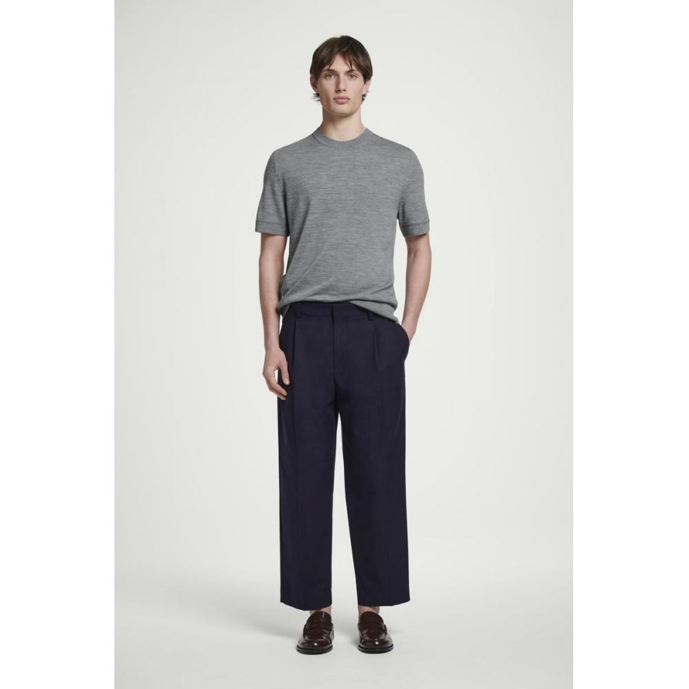 COS Футболка Japan Slim FiT из мериносовой шерсти