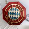 1 шт. Автоматический складной зонт - FC Bayern München, узор с индивидуальным именем, портативная и складная конструкция с 8 спицами, рождественские и новогодние подарки