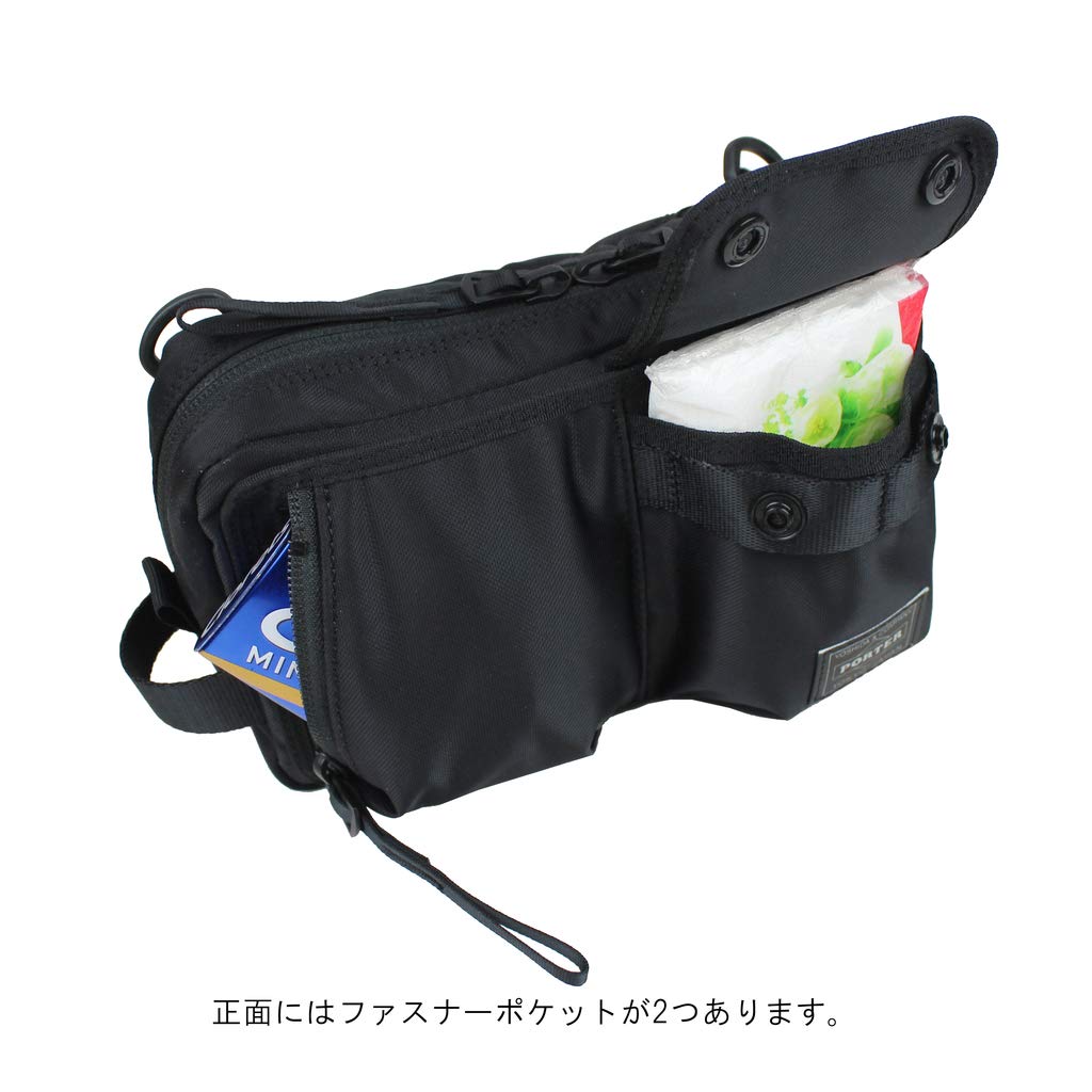 PORTER COMPART SHOULDER BAG Сумка через плечо [Porter] 538-16166 Черный/10