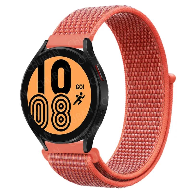 Nylon Loop For Samsung Galaxy Watch 6 5 Pro/4/classic/gear S3 Frontier/active Sport Bracelet Huawei Watch Gt2 3 22mm 20mm Strap