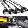 4Pcs Ignition Coils Connector Plug Harness Fit For Lexus Toyota Camry 3046640711