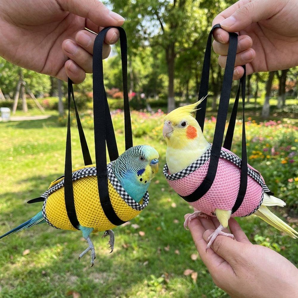 Portable Bird Vest Travel Bag Windproof Parrot Anti Escape Vest Outdoor Walking