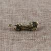 Metal Diy Animal Home Office Room Ornaments Casting Sculpture Pendant Tiger Figurine Keychains