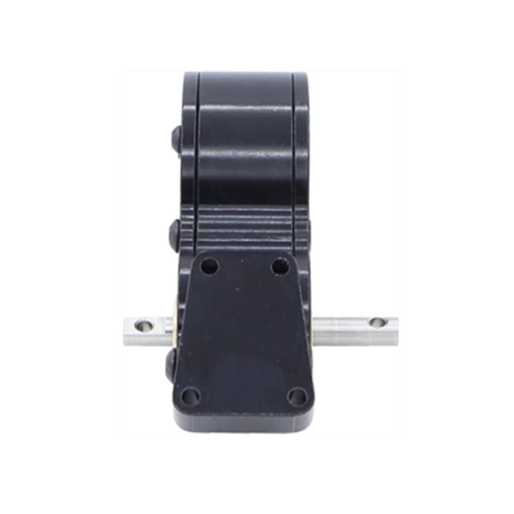 1× Черный корпус трансмиссии, высокая скорость, для Axial SCX10, масштаб 1/10, RC краулер