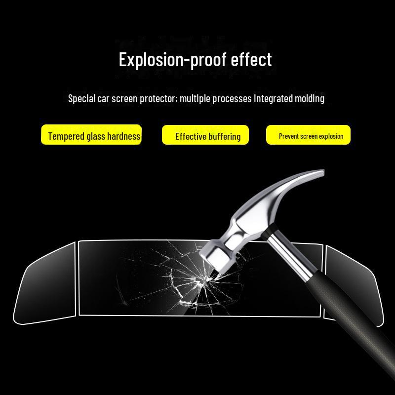 Zeekr 001 Navigation and Instrument Screen Protection Film Set