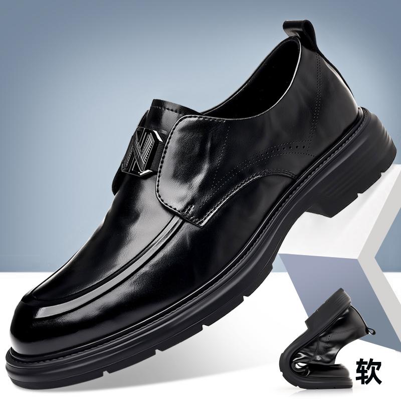 Fashion New Comfortable Man Loafers Handmade Casual Oxford Business Shoes Simple Slip On Flats Leisure Walk Male Walking Shoes Sneakers