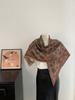 [110 * 110] American Retro Ins Fashionable Versatile Thin Silk Scarf Women'S Summer Outdoor Multi-Functional Decorative Headscarf