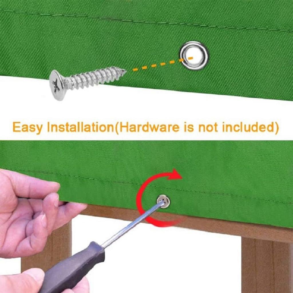 Устойчивый к солнцу сменный тент, подходящий для уличных игровых площадок, дворовых качелей, ветрозащитный, пылезащитный навес