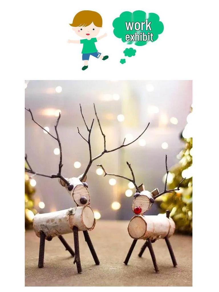 Wood Chips & Tree Slices Activity Kit for Kindergarten