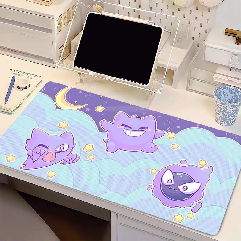 Mouse Pad Mini Pc P-Pokemon Gengar Gamer Notebook Games MousePad HD Print Keyboard Pad Large Mousepad Mouse Mat Gaming Desk Mat