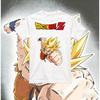 Летняя футболка Dragon Ball 40-летний юбилей, хлопок, с принтом аниме, большого размера, повседневная, уличная одежда, унисекс, Y2k