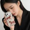 Модный корейский чехол Красная Лошадь для iPhone 17 Pro Max Air 2026 к Новому году 16 Pro