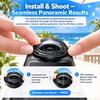 Защитное стекло для объектива Insta360 X6, Премиальная защита объектива, HD Clear, Твердость 10H, Защита от царапин, Оптические аксессуары для камеры
