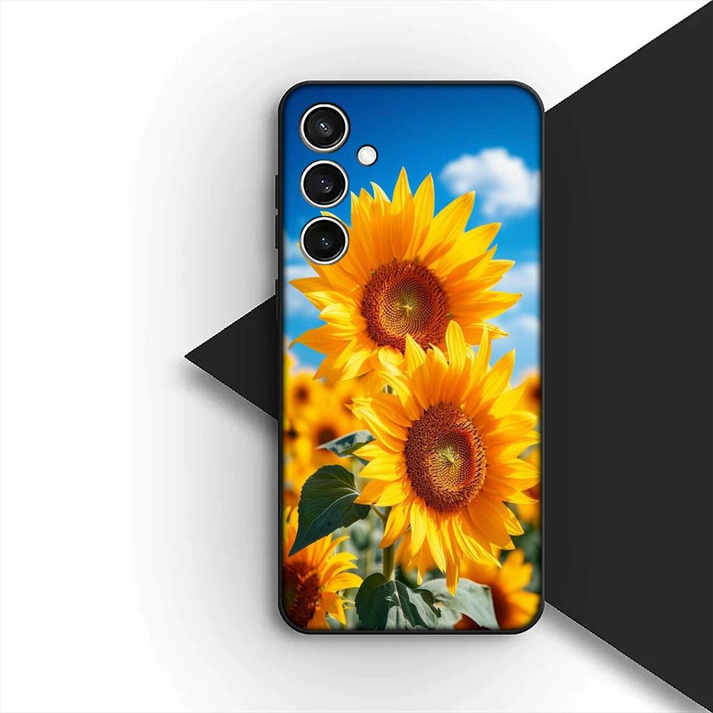 Sunflower Starry Night Van Gogh Phone Cover for Motorola Moto Edge 70 60 Fusion NEO Pro G Stylus G56 G96 G04 G05 20 Soft Case